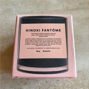NEW Boy Smells Hinoki Fantome candle - a bestseller for a reason!!
